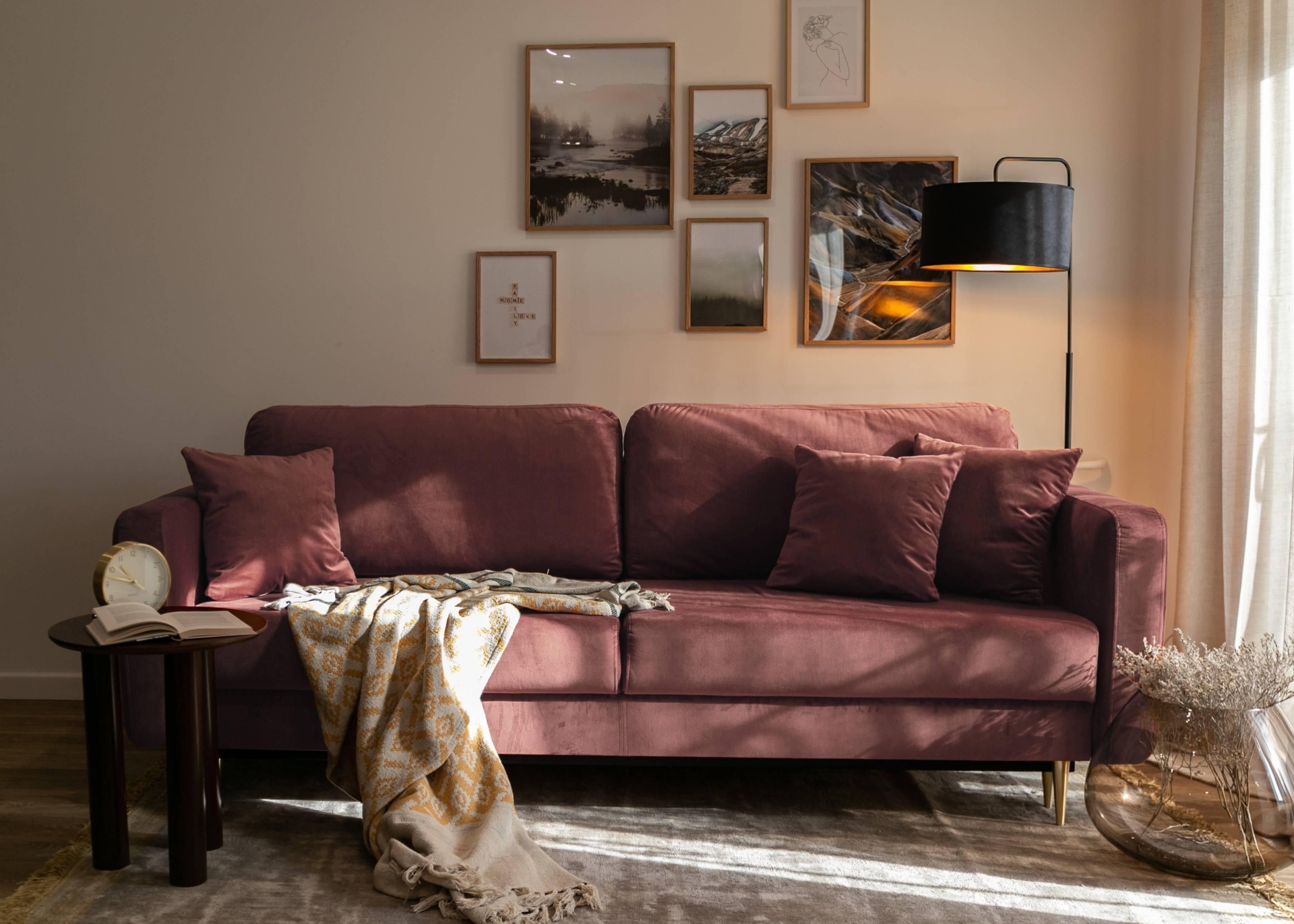 Zitbank Maye velvet | NADUVI Collection