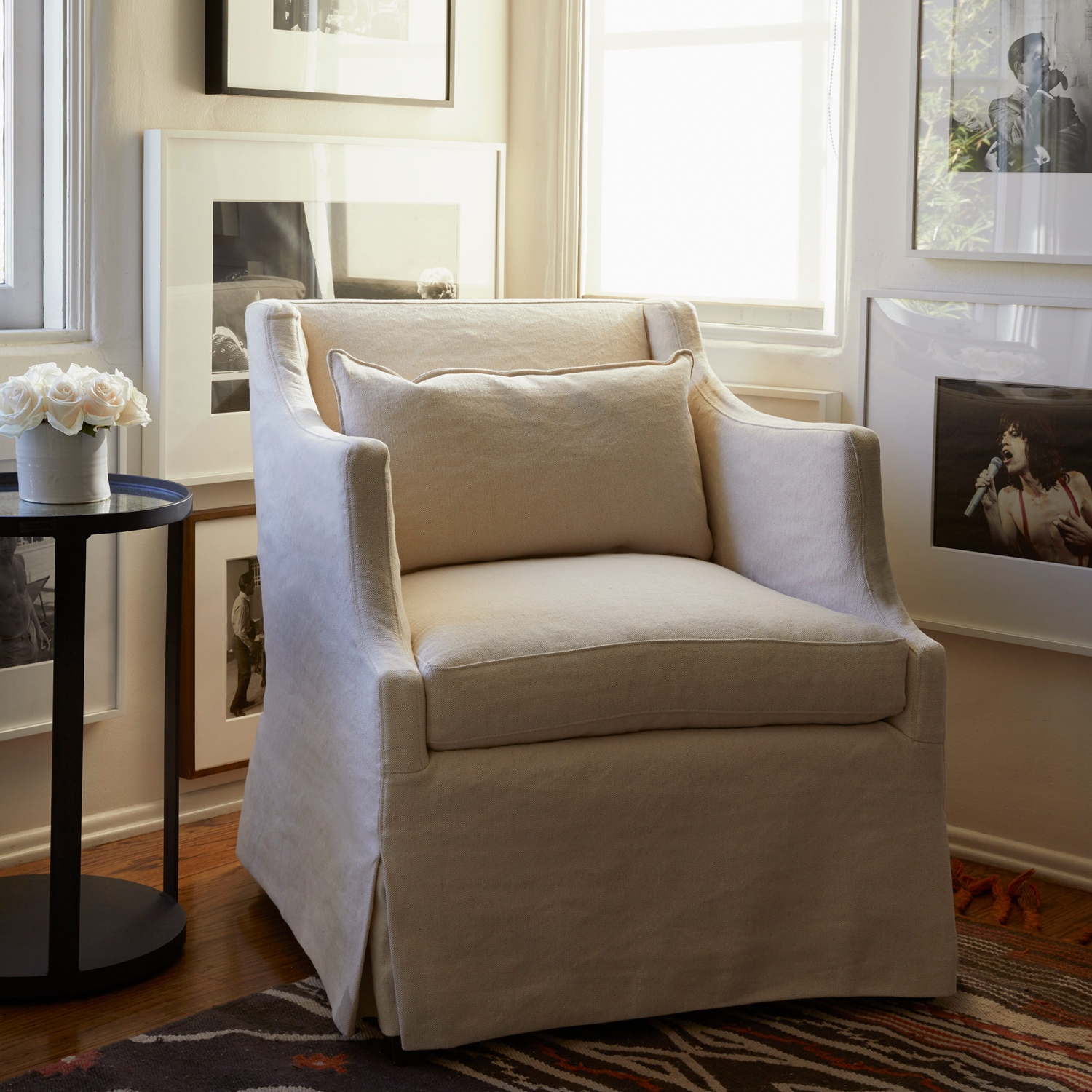 Amalia Slipcovered Chair | Cisco Home