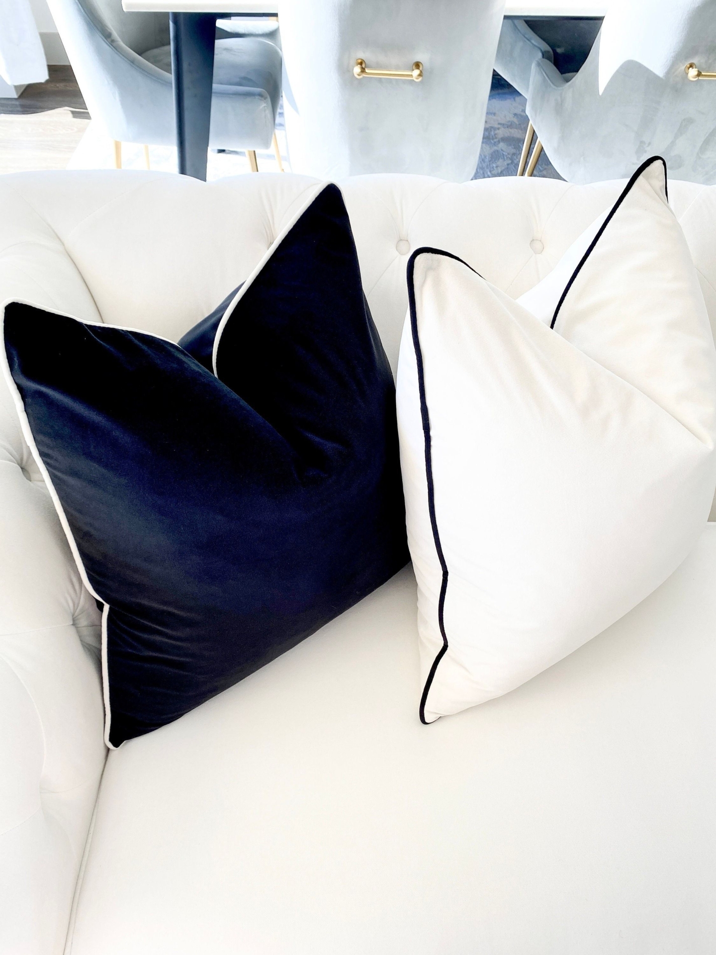Black Velvet Pillow, Velvet Throw Pillow, Luxury Velvet Pillow Cover
