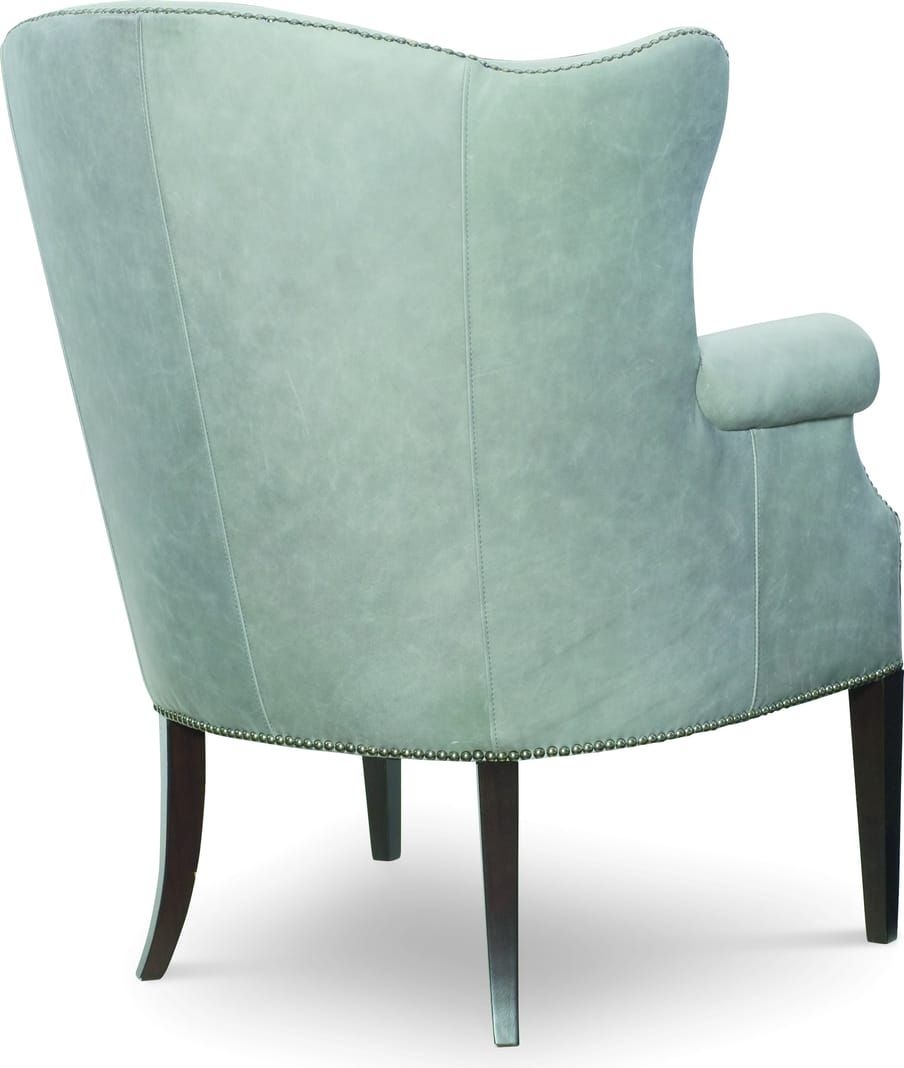 Century Furniture Dukane Wing Chair - Finish: Stone Gray