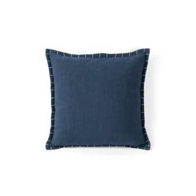 Hokku Designs Tys Linen Throw Square Pillow Cover & Insert, Size 20.0 H x 20.0 W x 7.0 D in | Wayfair