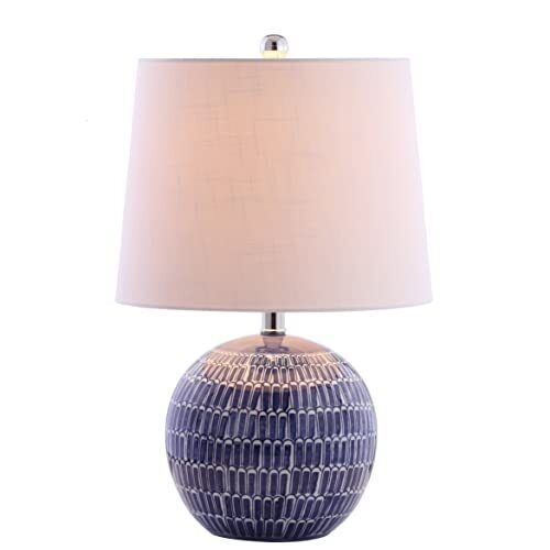 Jonathan Y Jyl5044a Ronald 21" Ceramic Led Table Lamp Coastal Contemporary Be...