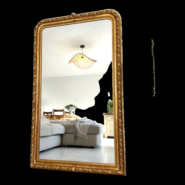 Miroir Louis-Philippe XIXme, 166x98 cm