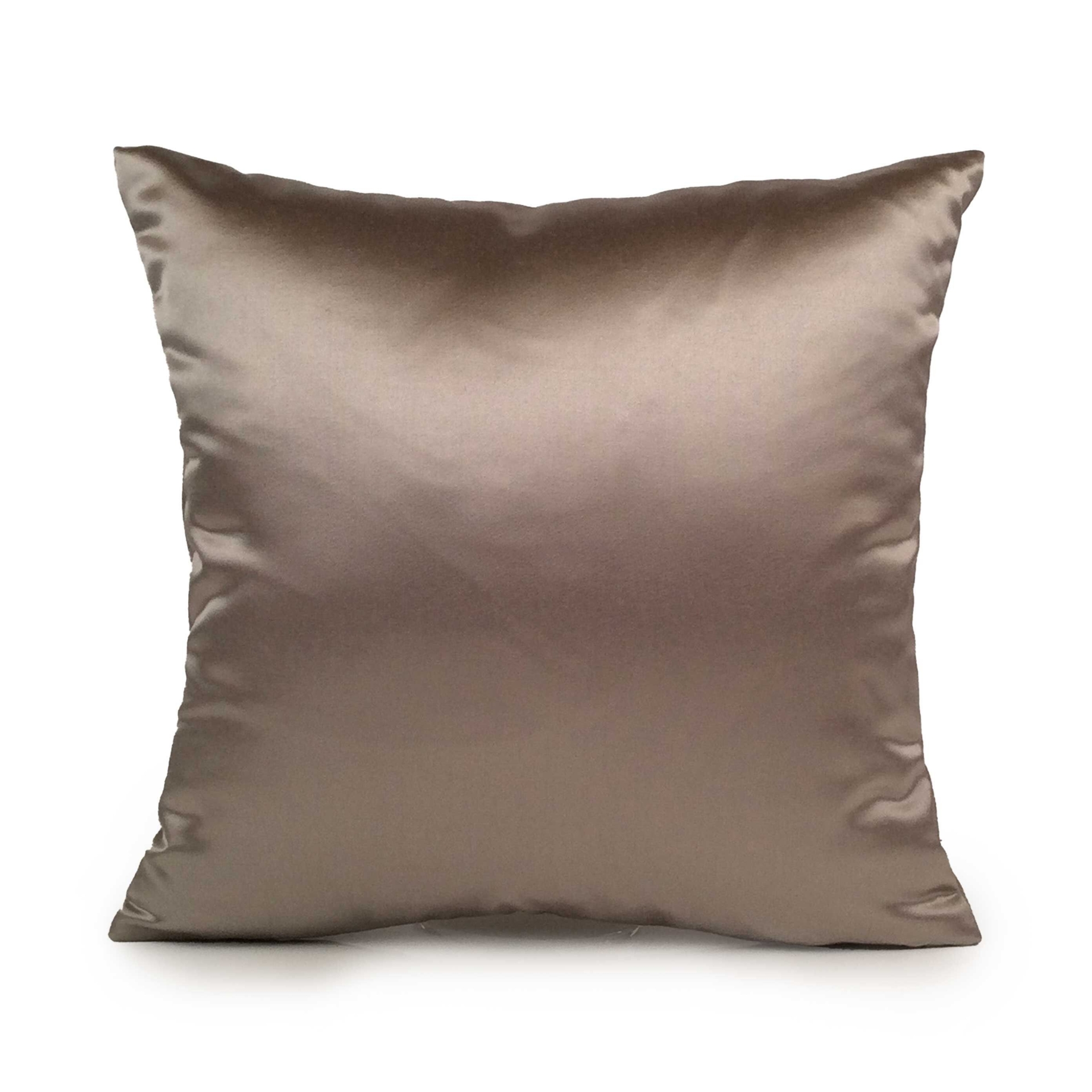 Silver Grey Pillow, Pillow, Throw Pillow Cover, Decorative Pillow Cover, Cushion Cover, Accent Pillow, Satin Pillow, Sofa Decor, Home Decor