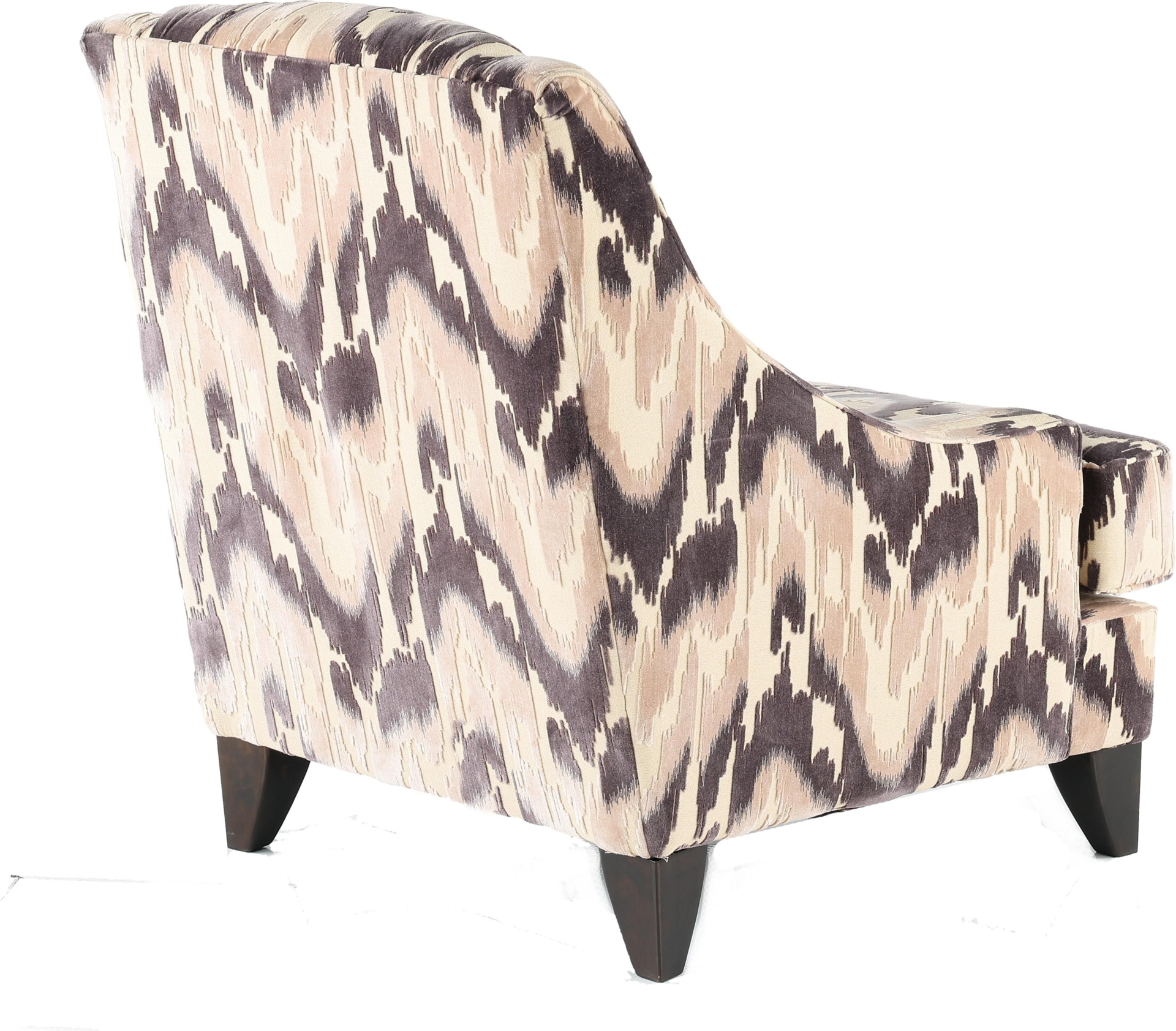 Spartan Latte & Gray Accent Chair