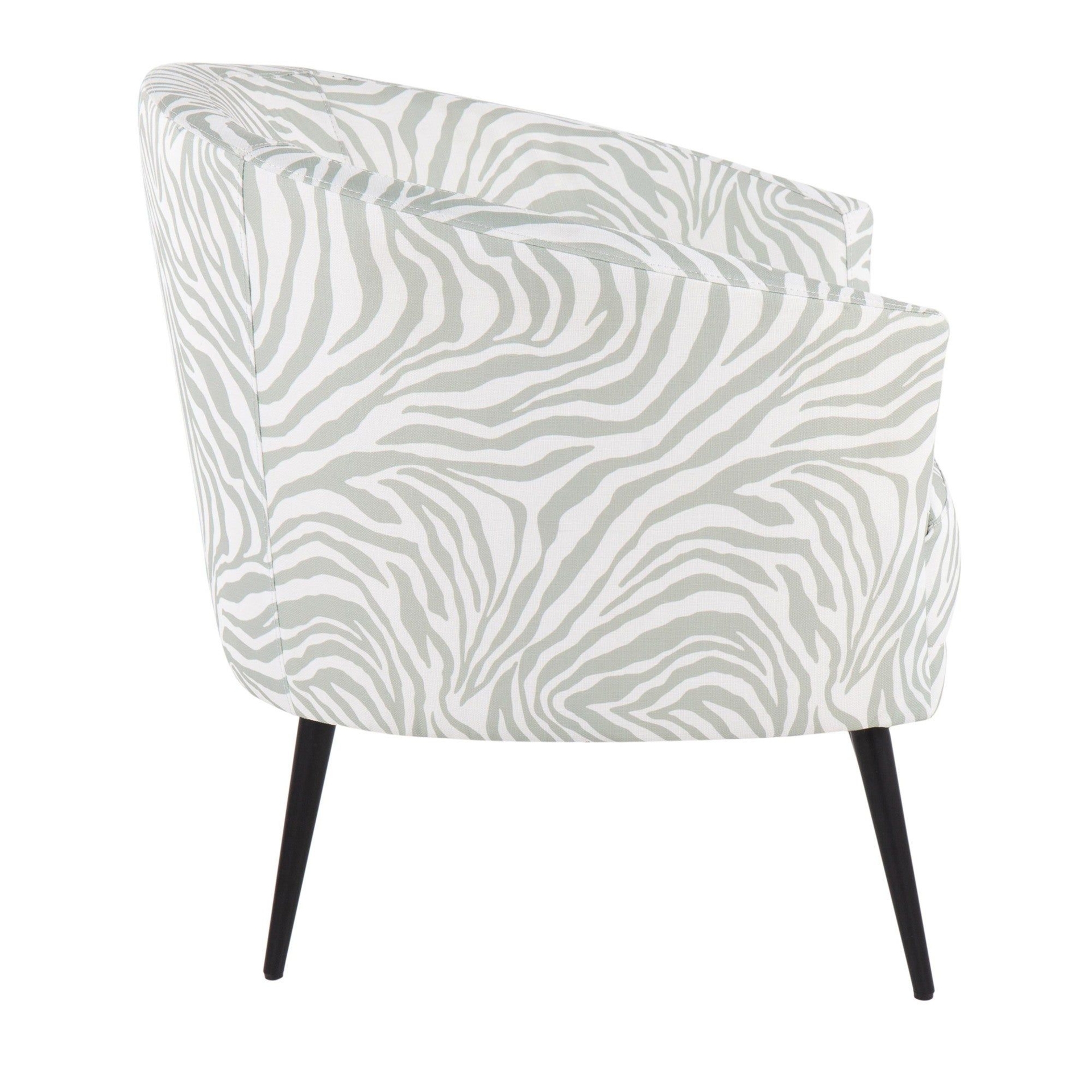 Tania Accent Chair Gray By LumiSource - Gray