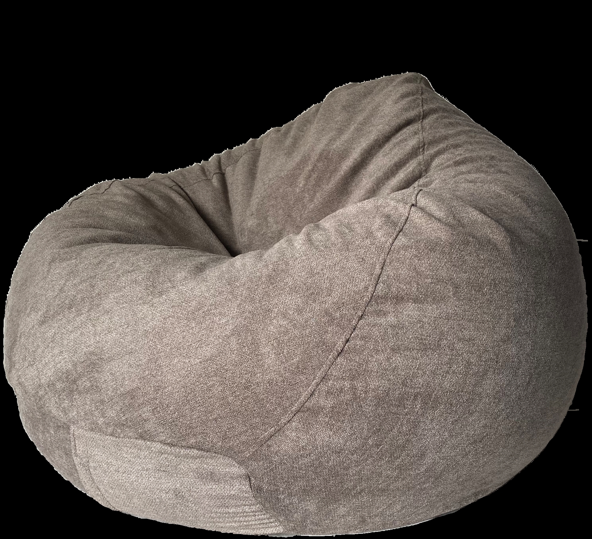 Warwick Kindred Luxury Bean Bag in Assorted Colours - King / Kindred Fossil Light Brown / Super Soft Plush