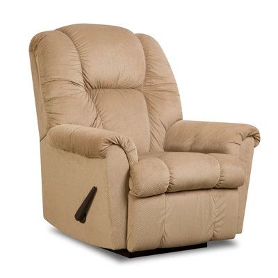 Alcott Hill Shawnee 37.5" Wide Manual Rocker Standard Recliner Polyester, Size 42.0 H x 37.5 W x 37.0 D in | Wayfair