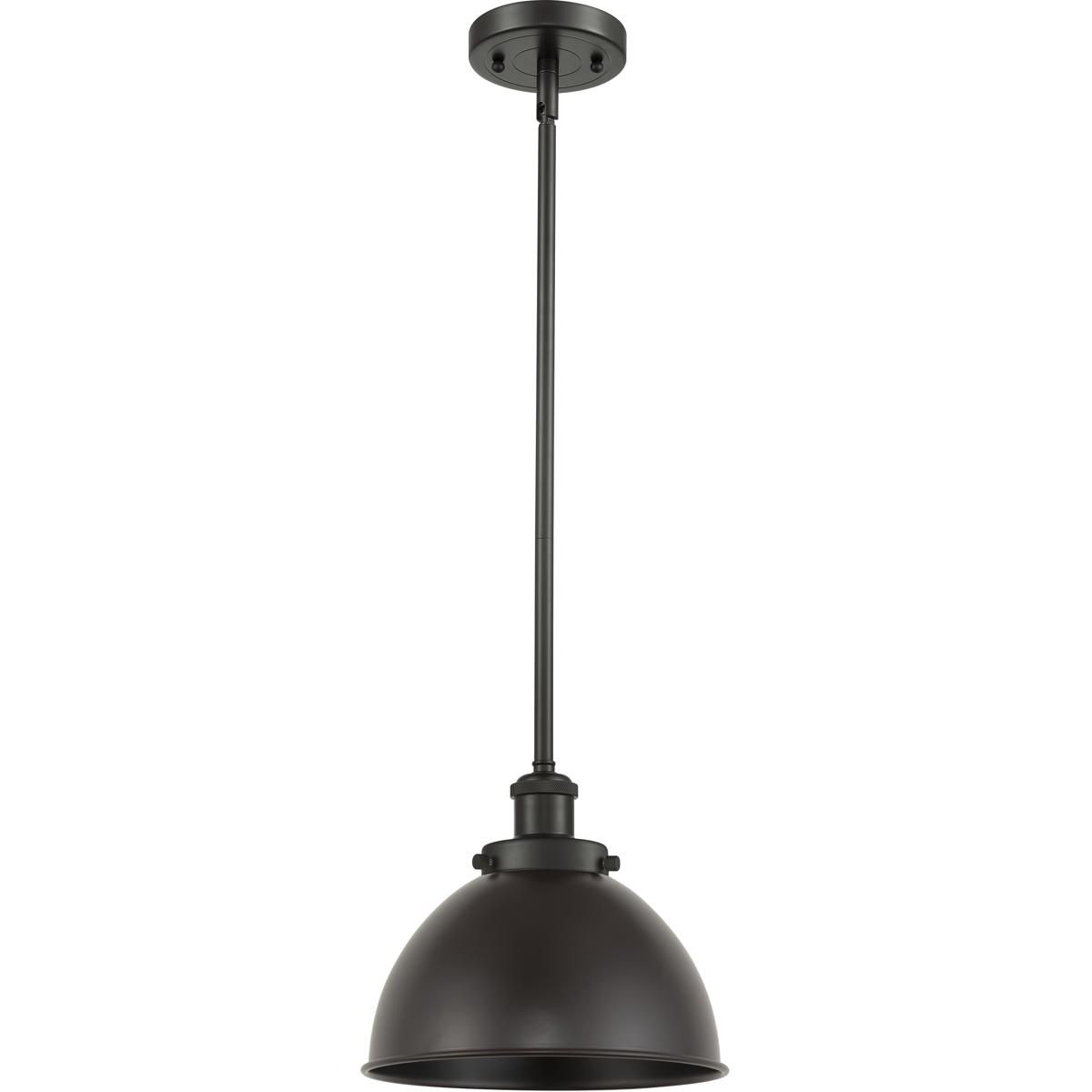 Innovations Lighting Ballston Urban LED 10 inch Oil Rubbed Bronze Pendant Ceiling Light 916-1S-OB-MFD-10-OB-LED