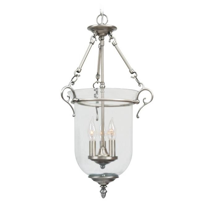 Livex 5022-91 Legacy Hall-Foyer Light- Brushed Nickel