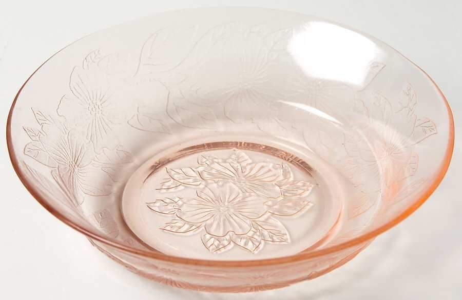 MacBeth-Evans Dogwood Pink Cereal Bowl - 5 3/4"