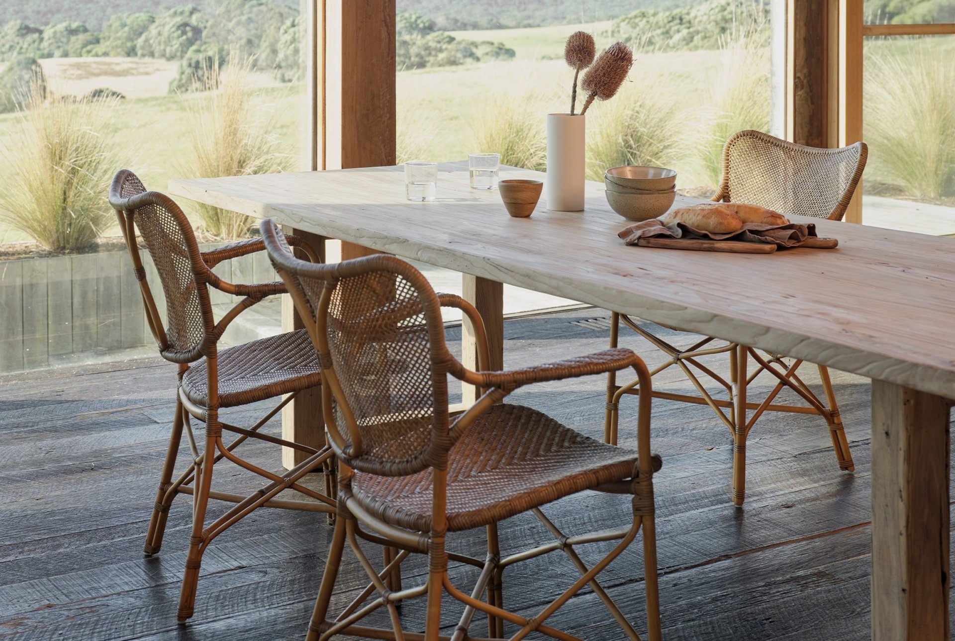 Piana Dining Chair - Natural Woven