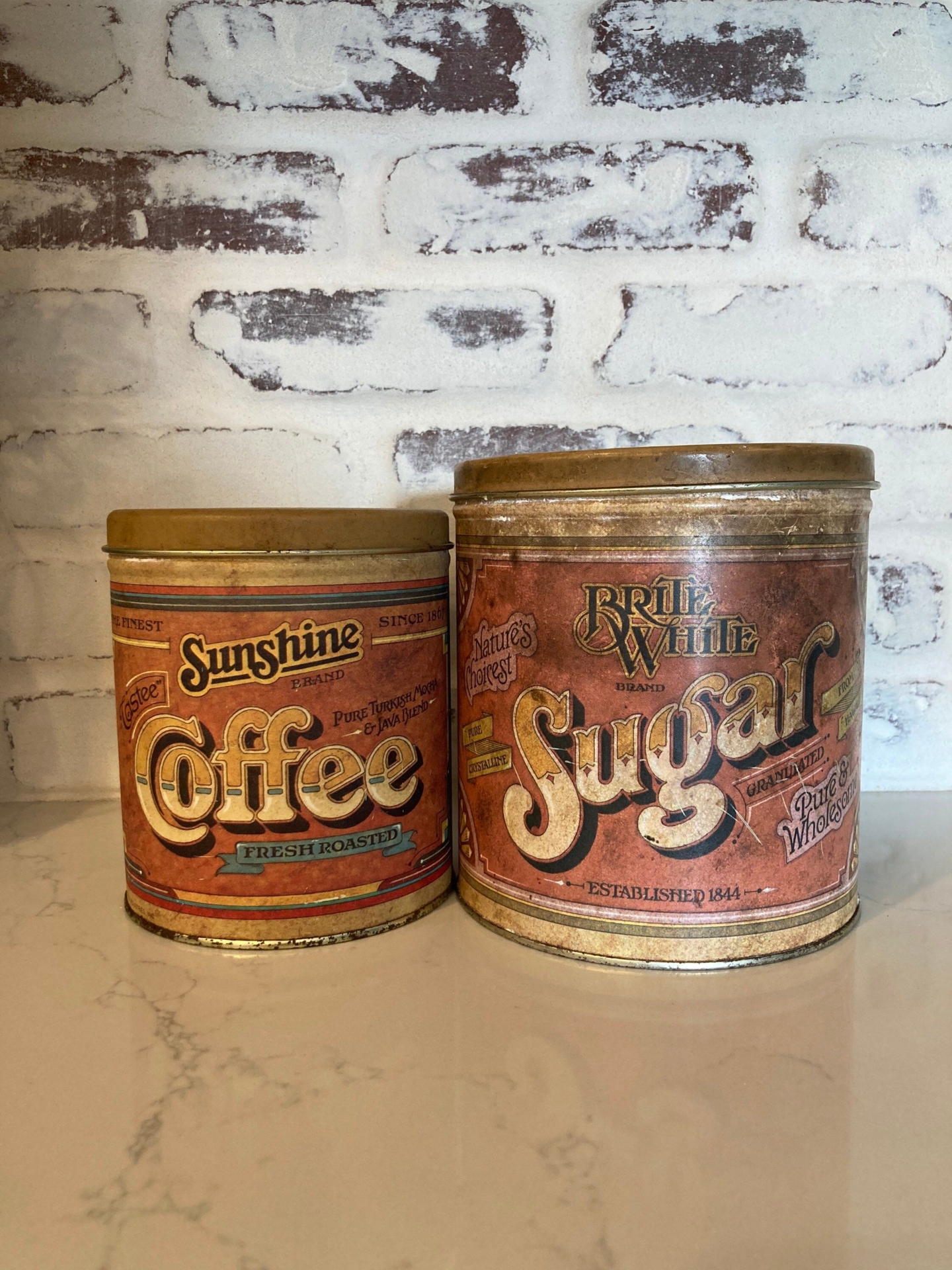 Vintage Kitchen Canisters