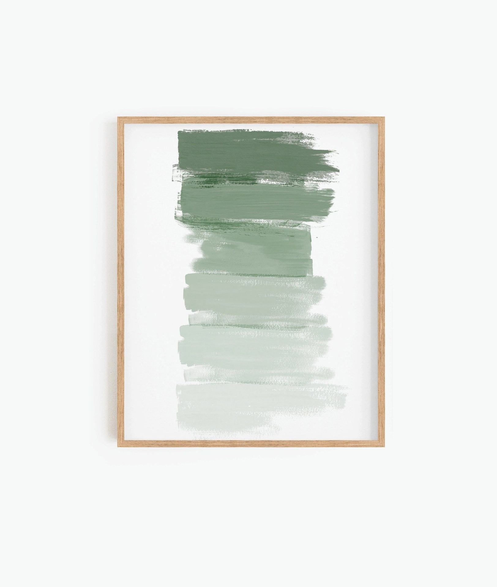 Abstract Wall Art, Minimalist Print, Ombre Home Decor, Mid Century Modern, Sage Green Decor, Printable Wall Art, Instant Download