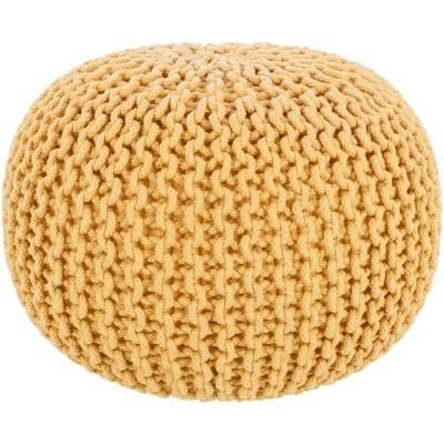 Artistic Weavers Gerhard Navy Accent Pouf Ottoman, Blue