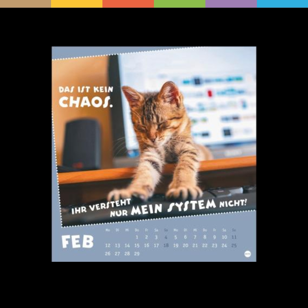Athesia, Kalender, Mach mal Pause Postkartenkalender 2024 (16 x 17 cm, Deutsch)