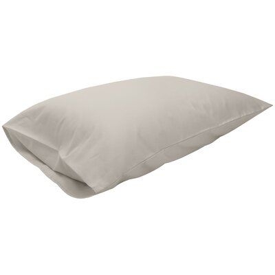 Bean Products Breathable Organic Cotton Pillowcases w / Enclosed Sleeve Design Soft Pillow Case for Easy Removal in White | 20" H x 36" W | Wayfair