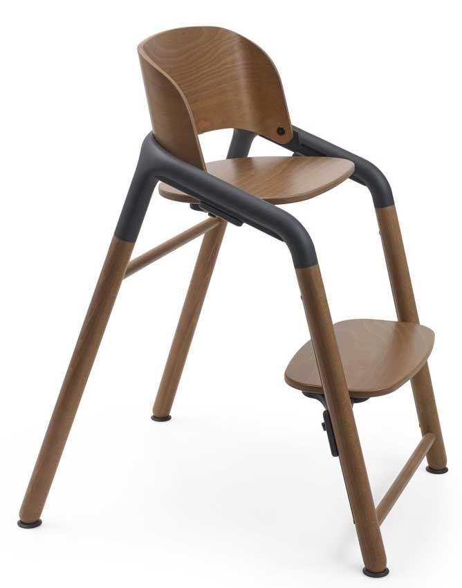 Bugaboo Giraffe Hochstuhl Wood / Grey