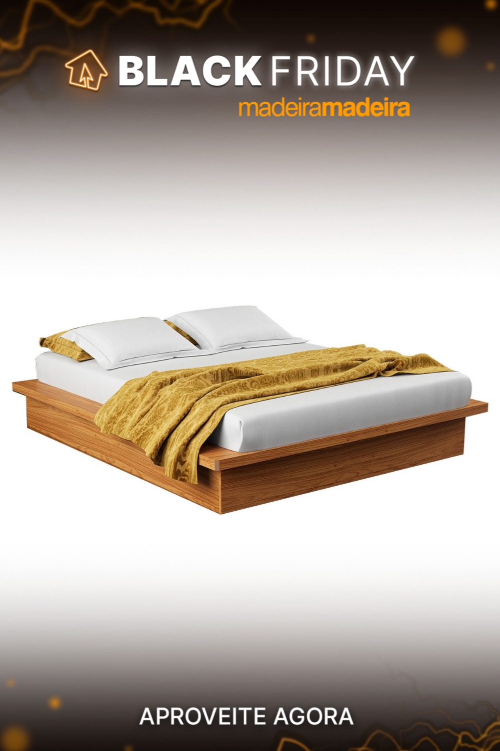 Cama King e Super King 100% Mdf: Freij