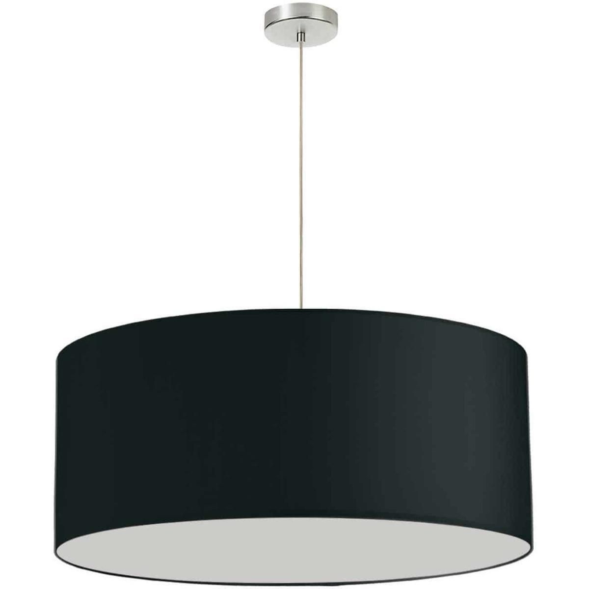 Dainolite Lighting Drm-l-797 Oversized Drum Pendant Polished Chrome