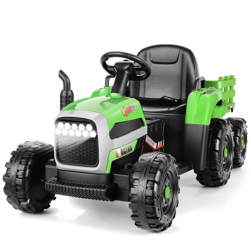 Kids 12v ride on tractor online