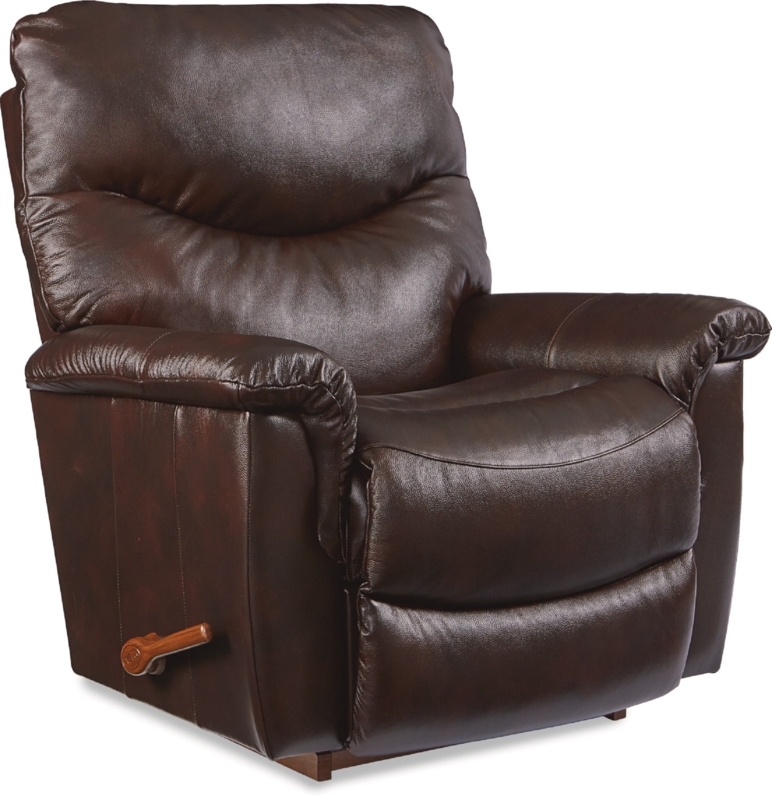 James Leather Match Rocking Recliner