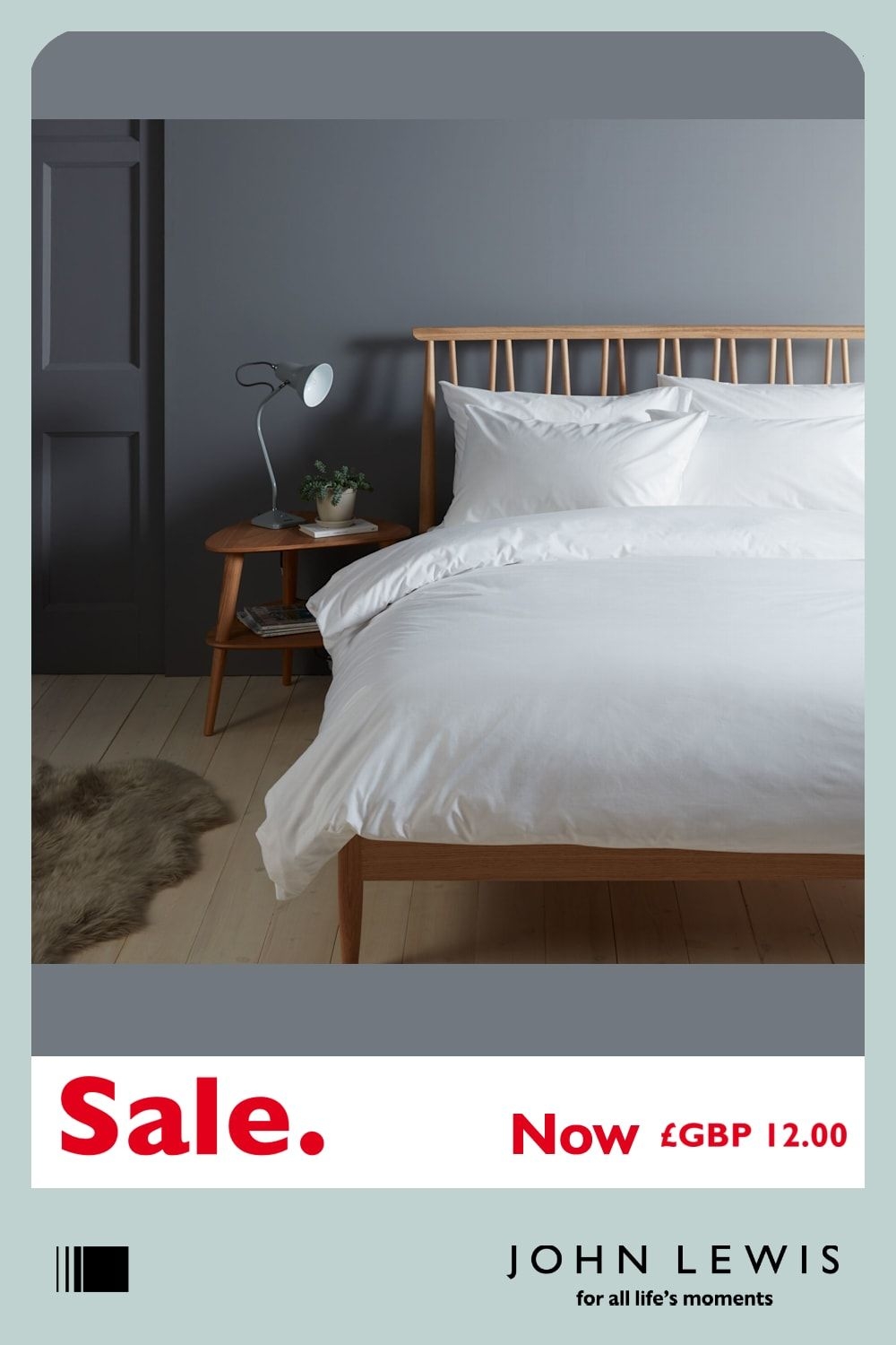 John Lewis Crisp and Fresh 200 Thread Count Egyptian Cotton Bedding
