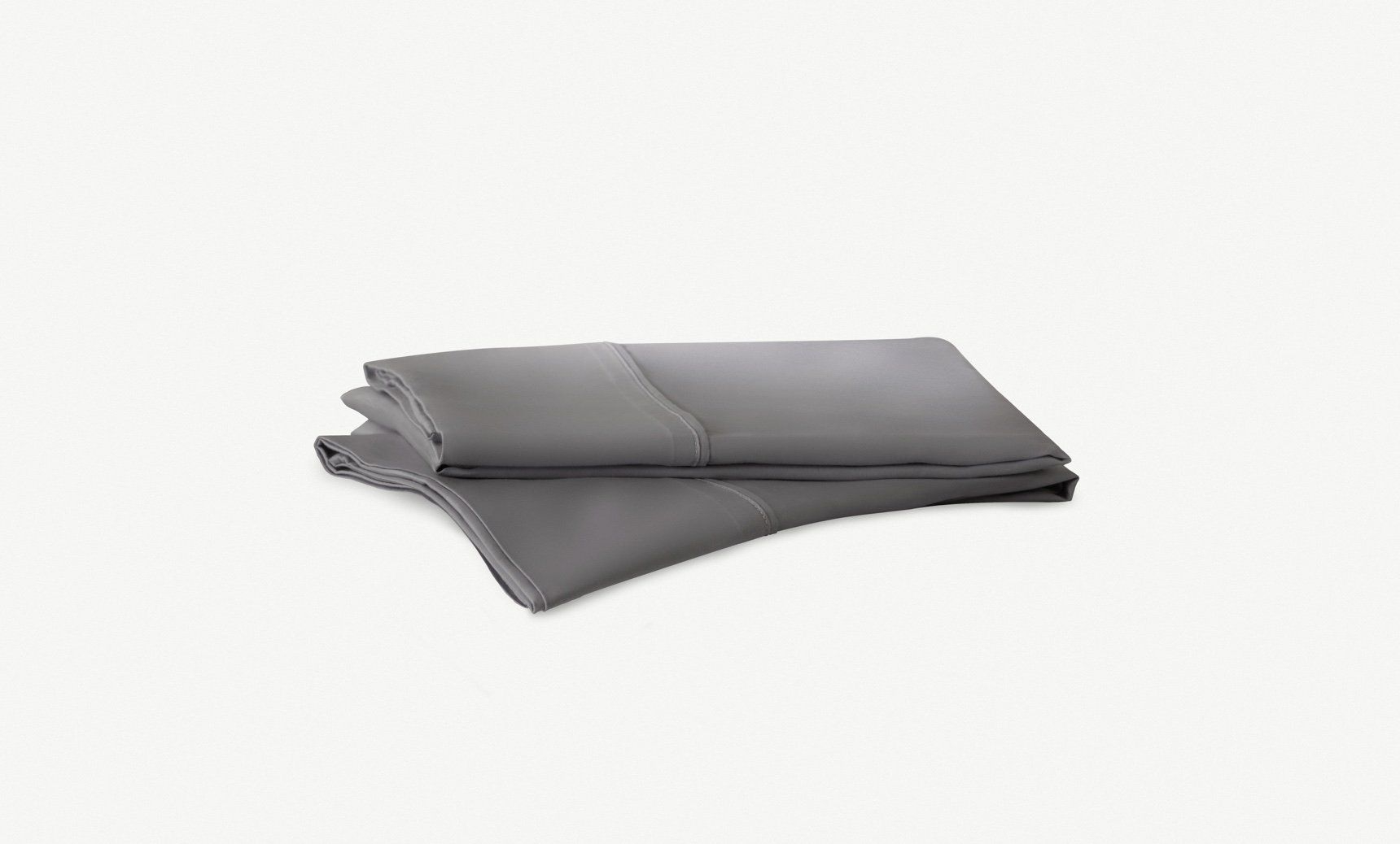 Organic Cotton Pillowcases - Standard / Storm Grey
