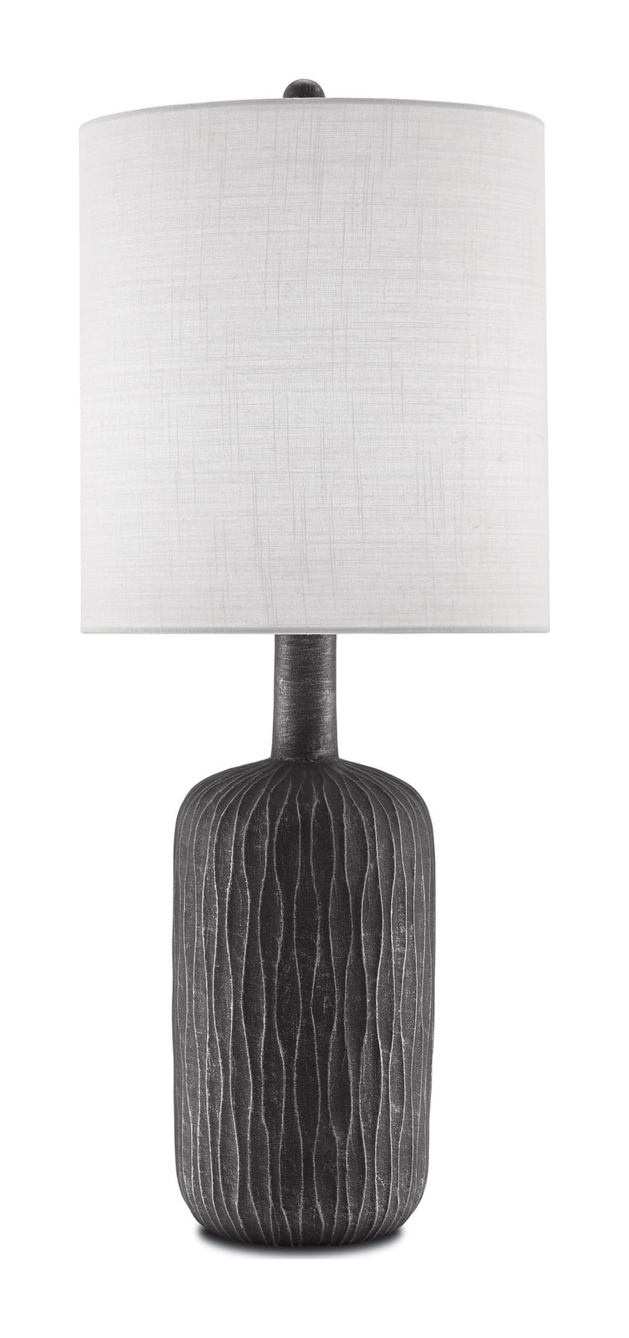 Rivers Table Lamp - Finish: Steel Gray, Matte Black