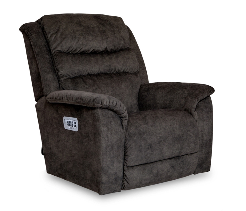 Rosewood Power Wall Recliner with Power Headrest and Lumbar