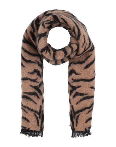 Saint Laurent Donna Sciarpa Marrone Taglia -- Acrilico, Poliammide, Lana mohair, Cotone