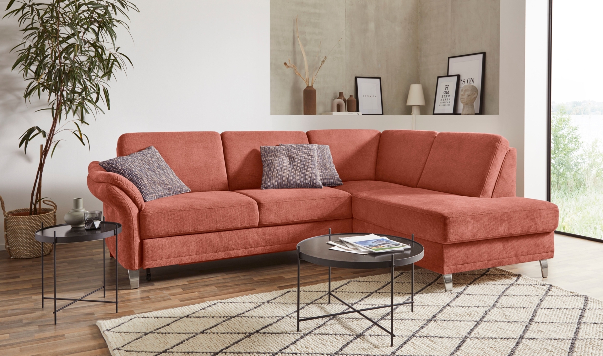 sit&more Ecksofa "Clio"