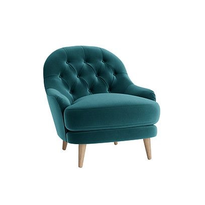 Sweet Treat Occasional chair in Rockpool Clever Velvet