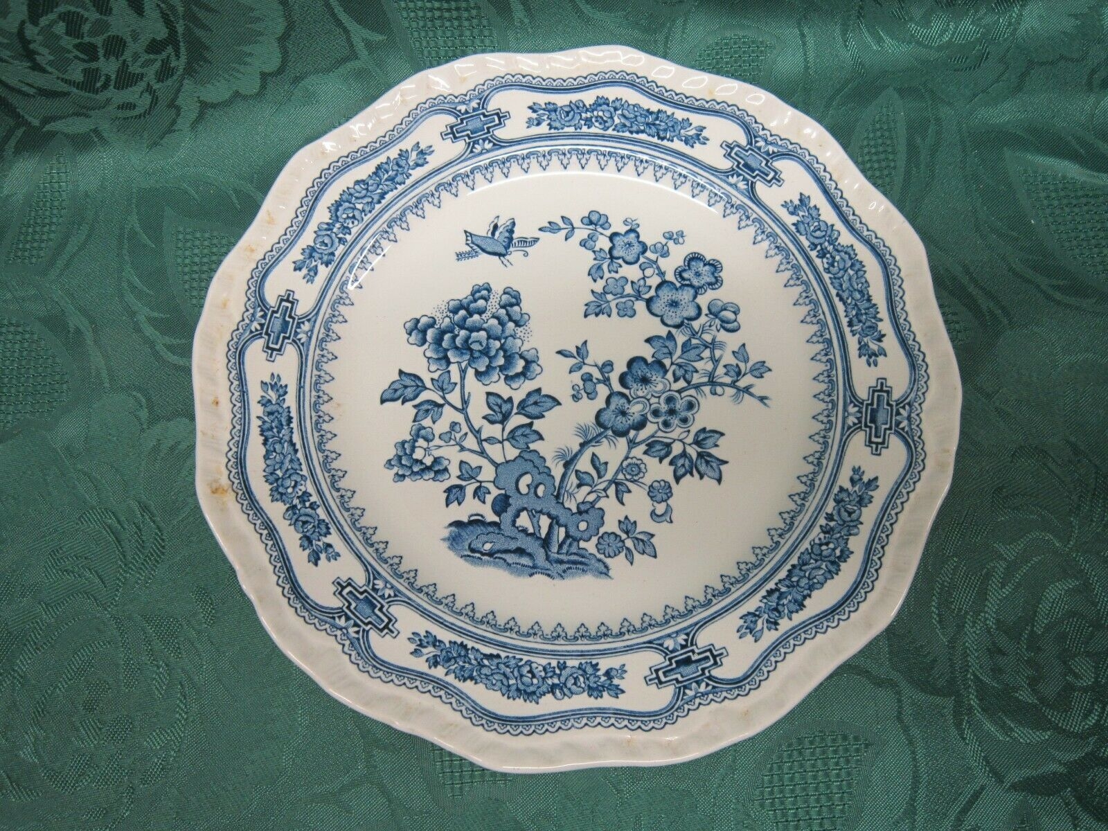 Vintage Plate ,mason's ,manchu Design,