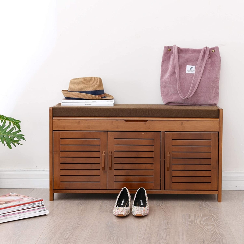 7 Pair Shoe Storage Bench