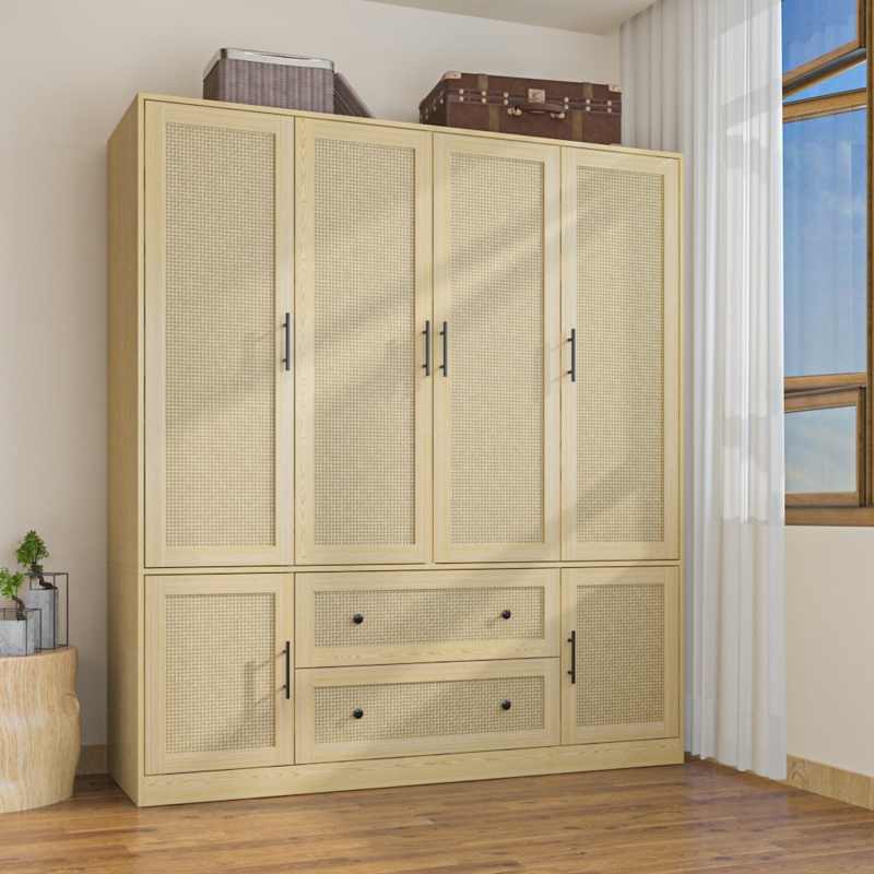 Aariah Solid + Manufactured Wood Armoire