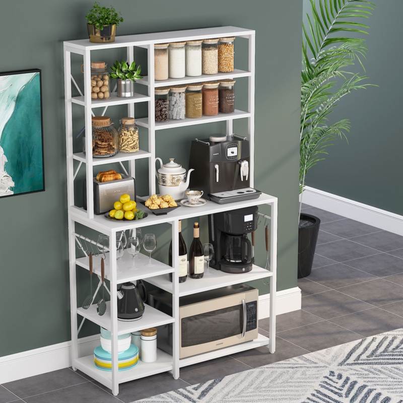 Aizayah 39.37'' Stainless Steel Standard Baker's Rack with Microwave Compatibility