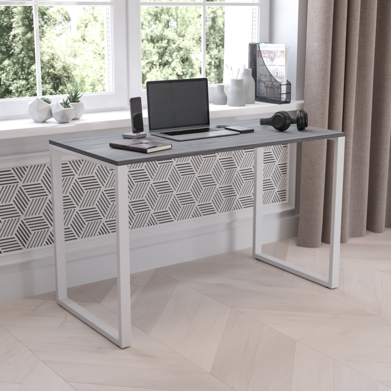 Antawan Commercial Grade Office Computer Desk and Home Office Desk