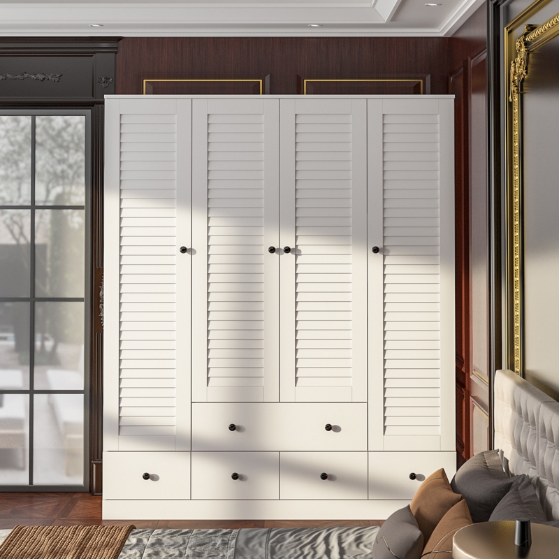 Ardit Solid + Manufactured Wood Armoire