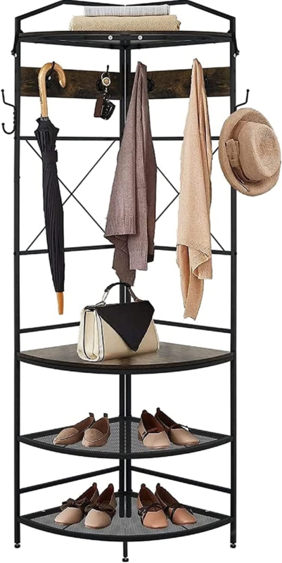 Arey Hall Tree 19.68'' Wide with Bench and Shoe Storage