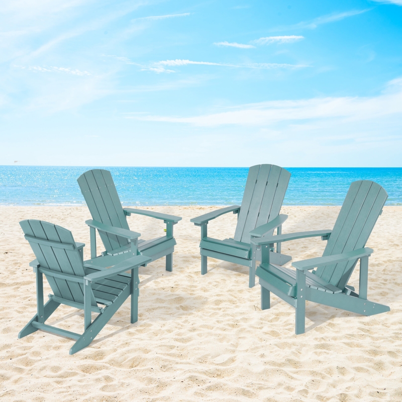 Armenio Outdoor Adirondack Chair (Set of 4)