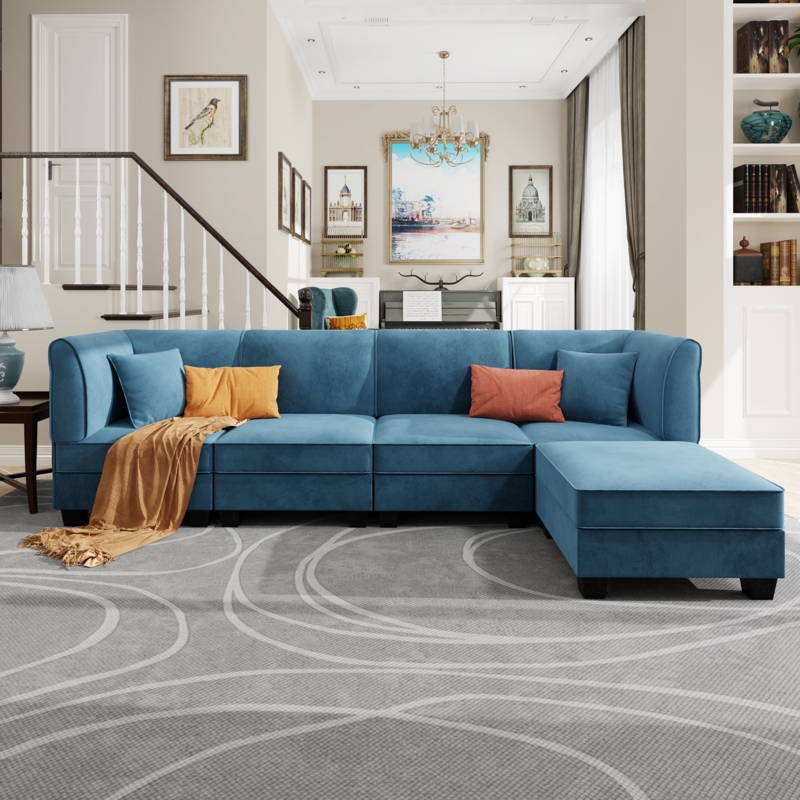 Audrye 116.5" Upholstered Modular Sectional
