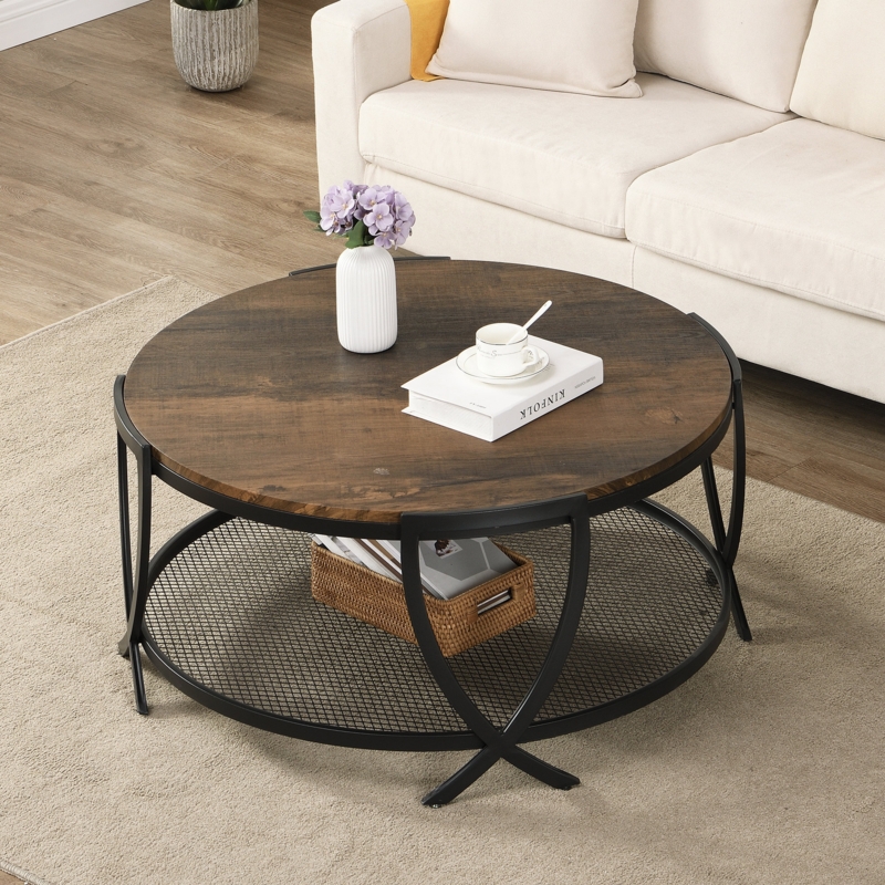 Wood Round Coffee Tables - Foter