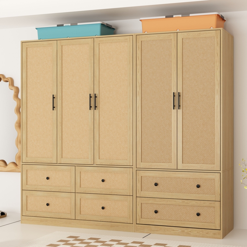 Azael Solid + Manufactured Wood Armoire