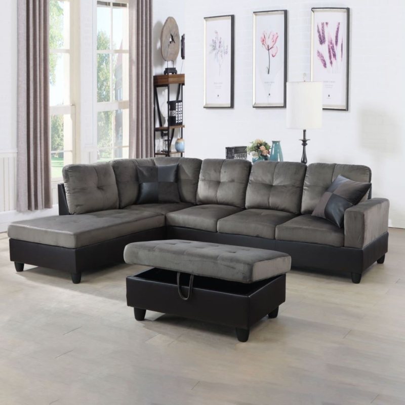 Benn 3 - Piece Upholstered Sectional