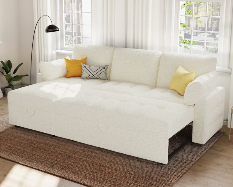 Blaykelee 87'' Upholstered Sleeper Sofa