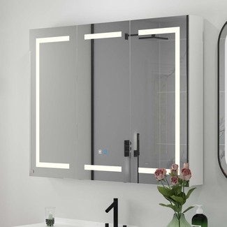 Beveled Mirror Medicine Cabinet - Foter