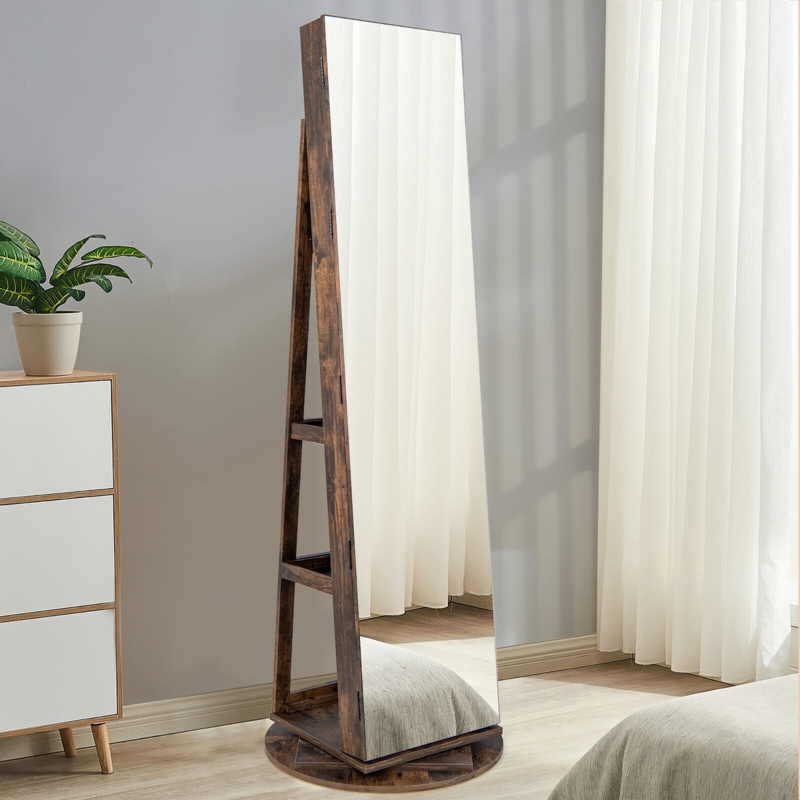Brandley 21.5'' Wide Freestanding Jewelry Armoire