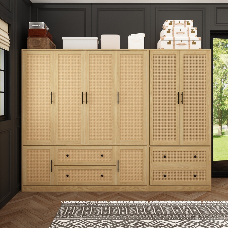 Branscum Solid + Manufactured Wood Armoire