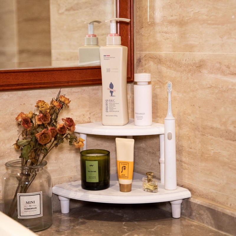 Caprise 2 Piece Circle Corner Shelf